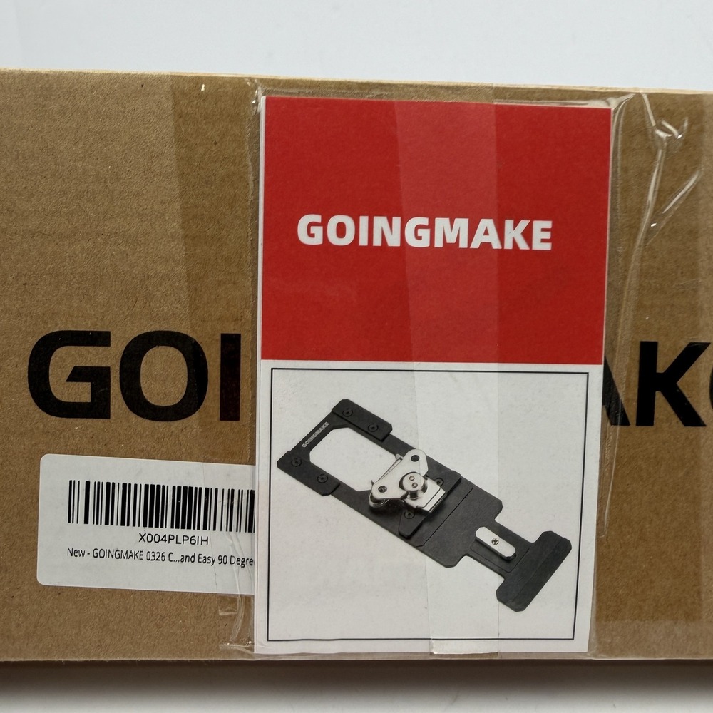 GOINGMAKE 0326 Clamp Jig Black Easy 90 Degree Alignment Positioning‎ Tool